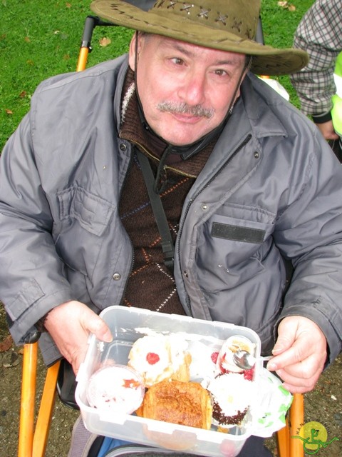 randonnée sportive avec joëlettes, Tervuren, 2012